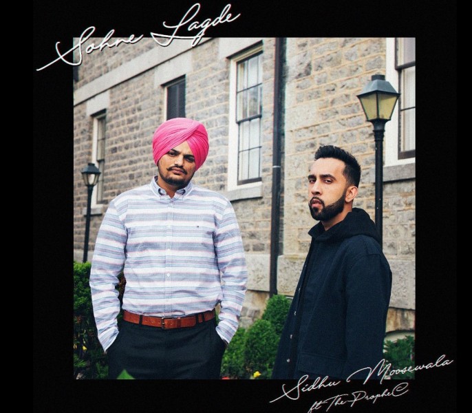 The PropheC (right) and Sidhu Moosewala in their song 'Sohne Lagde'
