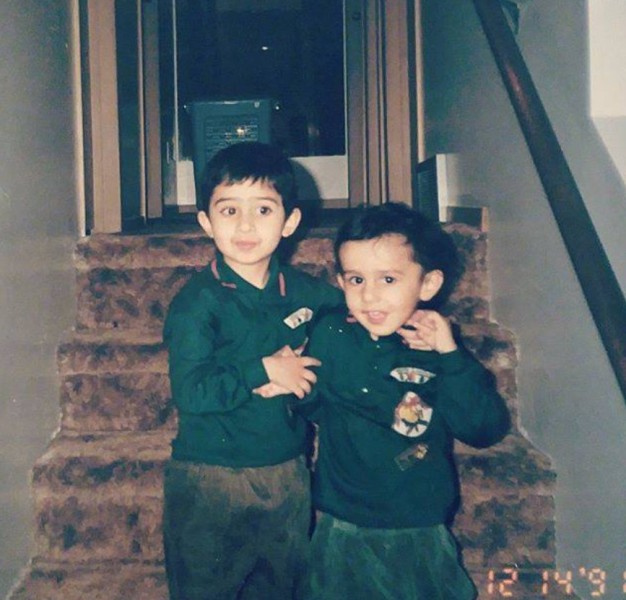 The PropheC (right) with his brother, Aaron Chatha
