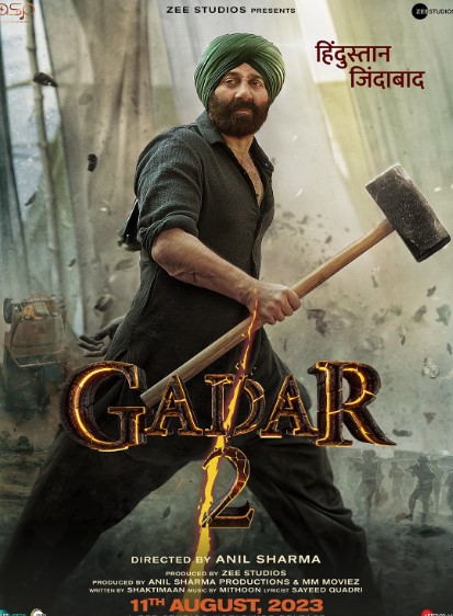 Poster of the film 'Gadar 2'