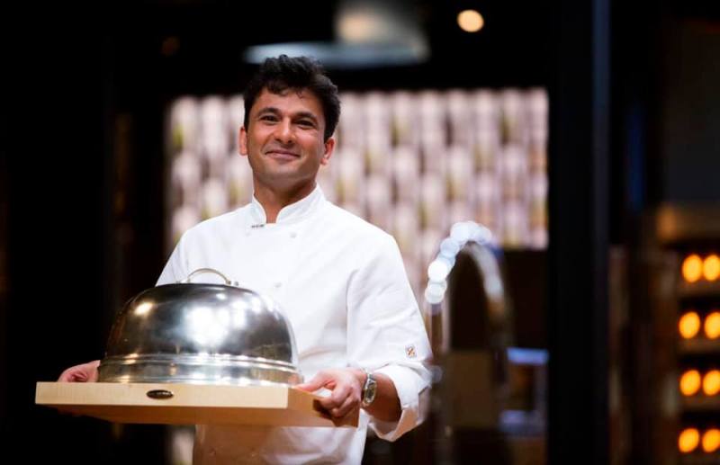 Vikas Khanna as a celebrity chef in MasterChef Australia Season 6