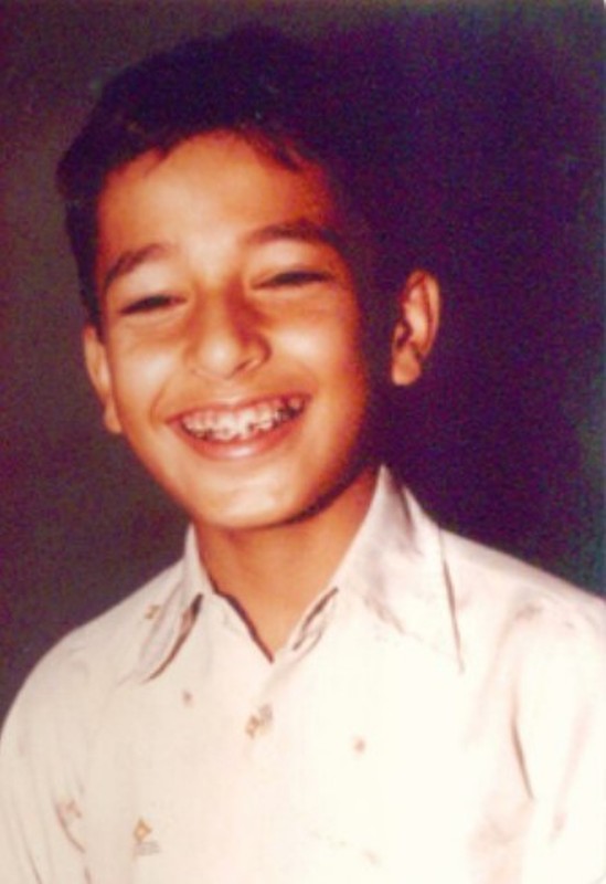 Vikas Khanna's childhood picture