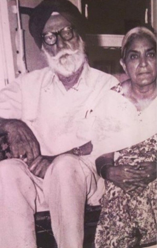 Yograj Singh's parents