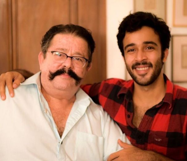 Zahan Kapoor with his father