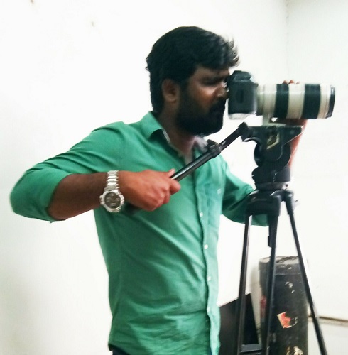 A picture of Ankit Motghare as a video editor