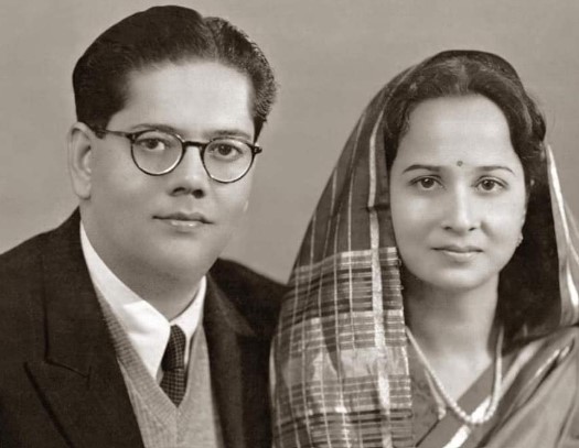 A picture of Chandra Kumar Bose's parents