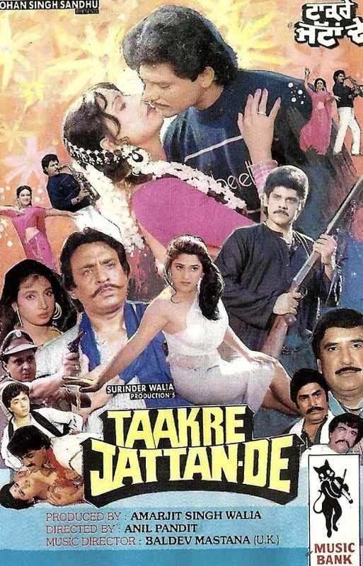 A poster of Taakre Jattan De