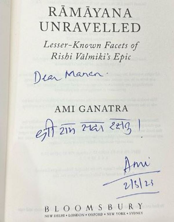 Ami Ganatra's autograph