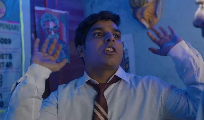 Ankur Pathak as Shanty in the web series 'Lucky Guy' (2023)
