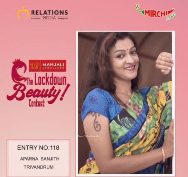 Aparna P Nair - The Lockdown Beauty Contest