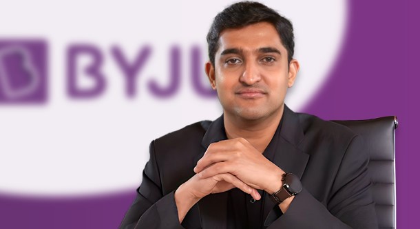 Arjun Mohan while serving at Byju's