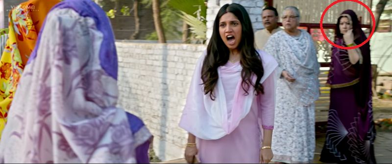 Ayesha Raza Mishra in the film Toilet Ek Prem Katha (2017)