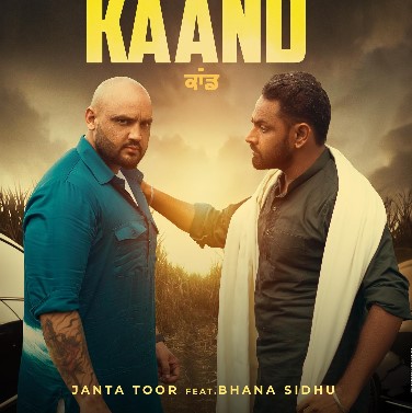 Bhaana Sidhu on the poster of music video Kaand