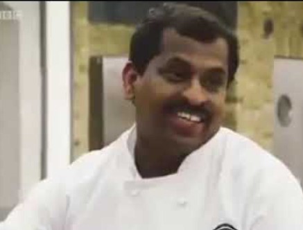 Chef Suresh Piillai at BBC Masterchef The Professionals (2017)