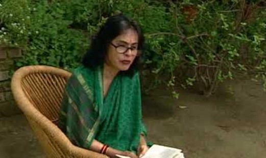 Gita Mehta while in a conversation with a media house