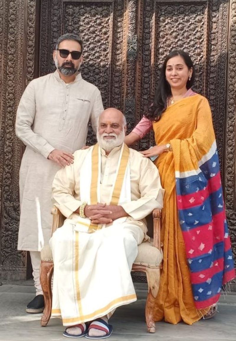 K. Raghavendra Rao with his children