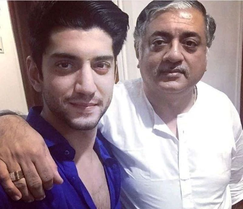Kunal with his father