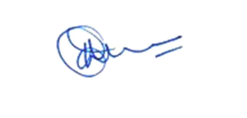 Kunwar Danish Ali's signature
