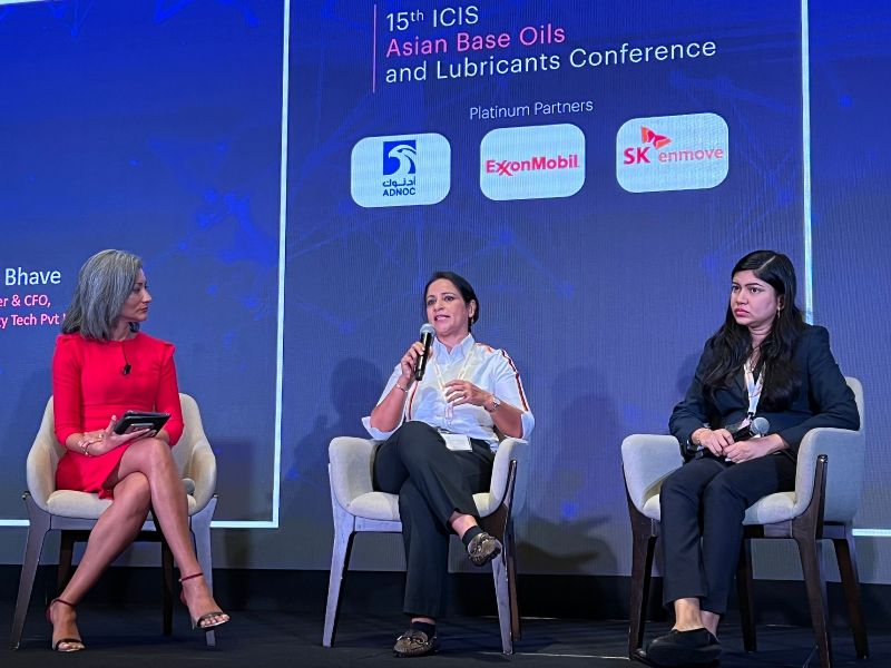 Mansi Madan Tripathy at the 15th ICIS Asian Base Oil and Lubricants Conference