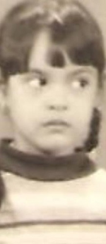 Nadia Hussain Khan's childhood picture