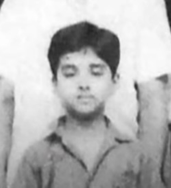 Pandit Anindo Chatterjee's childhood picture
