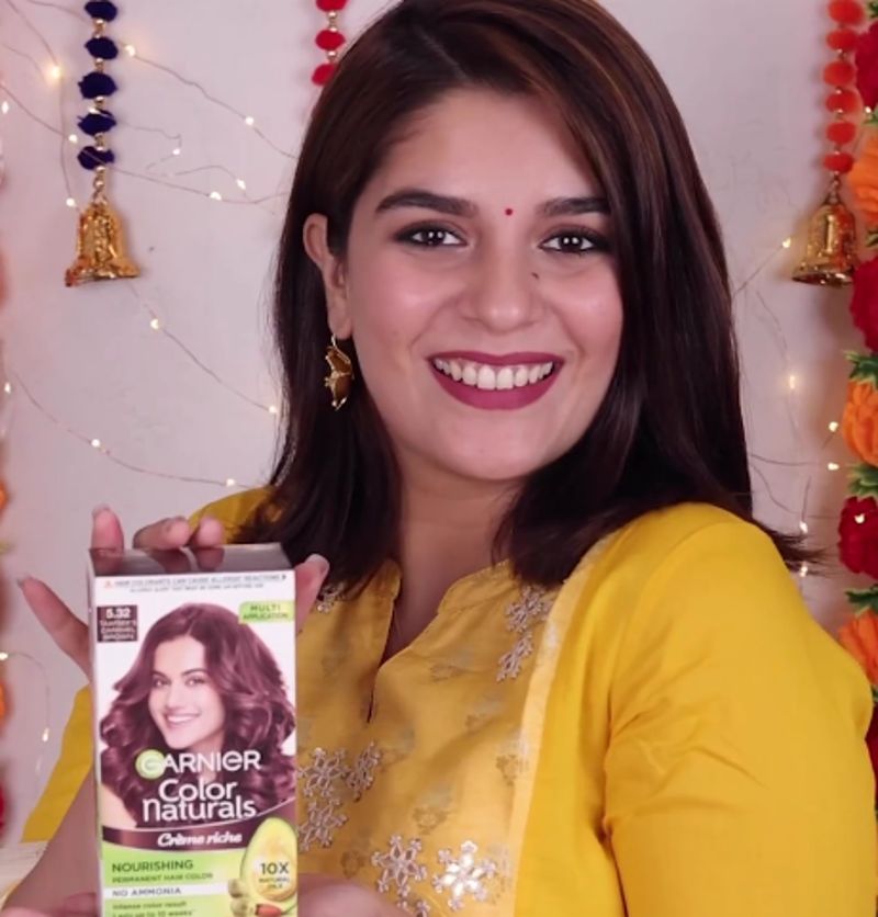 Pooja's endorsemnet with Garnier