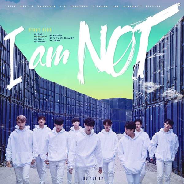Poster of the 2017 album 'I Am Not' by Stray Kids