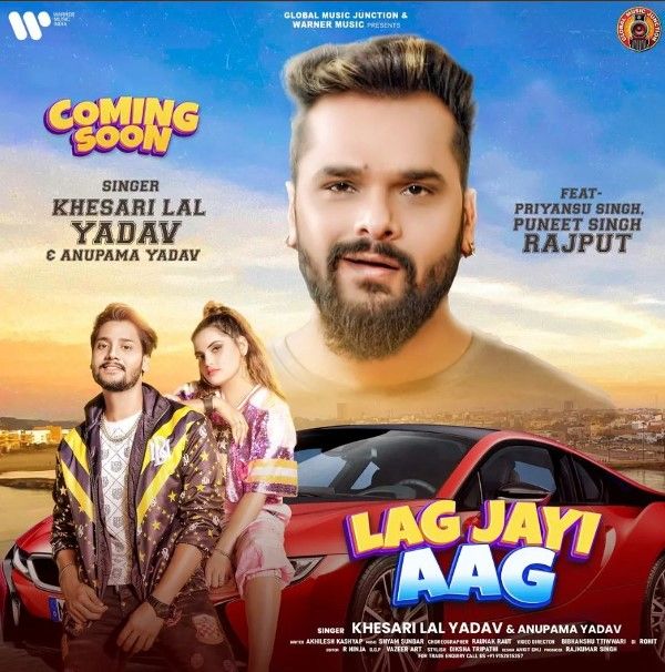 Poster of the 2021 song 'Lag Jayi Aag'