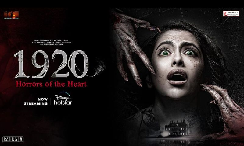 Poster of the film 1920 Horrors of the Heart (2023)
