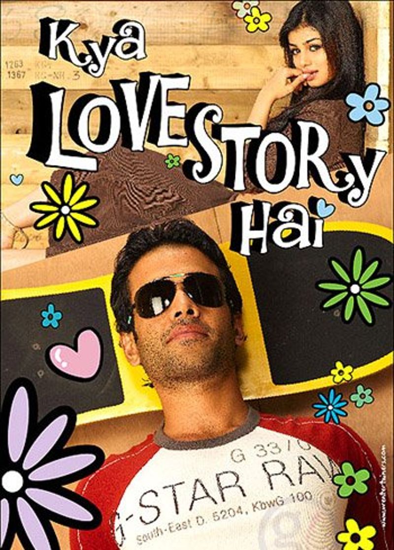 Poster of the film 'Kya Love Story Hai' (2007) starring Sham Mashalkar