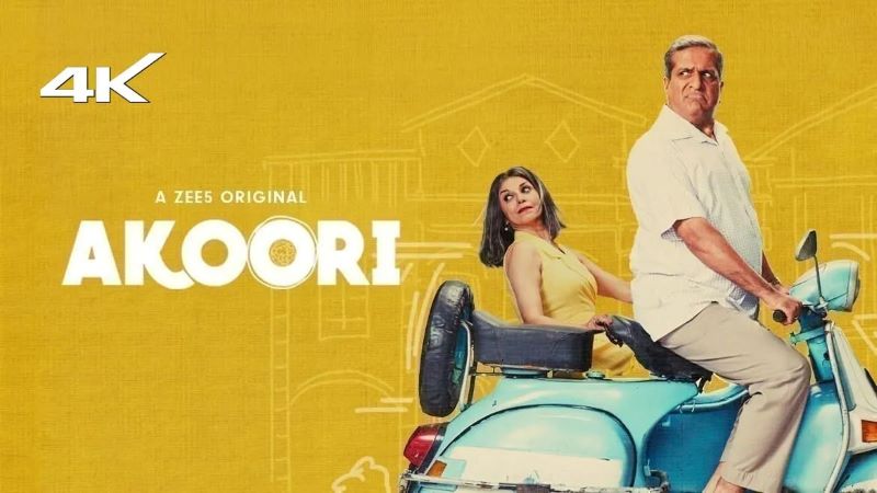 Poster of the web series 'Akoori' (2018) starring Darshan Jariwala