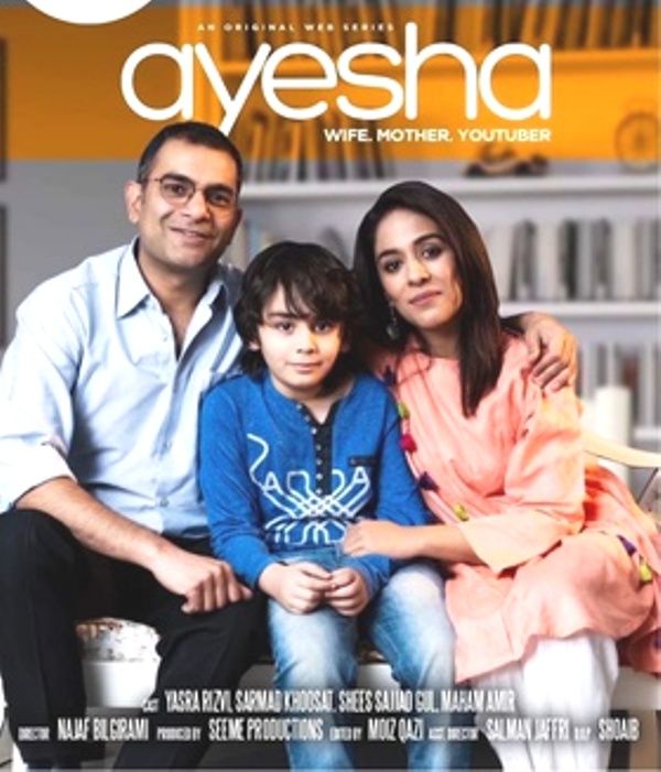 Poster of the web series Ayesha starring Maham Aamir