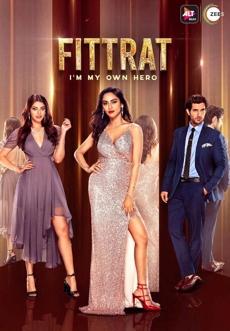 Poster of the web series 'Fittrat' (2019)