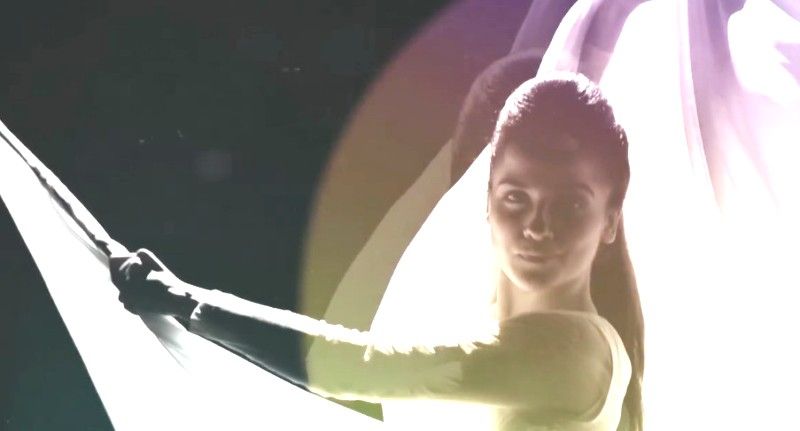 Rabya Kulsoom in the music video of Pyar Hua song