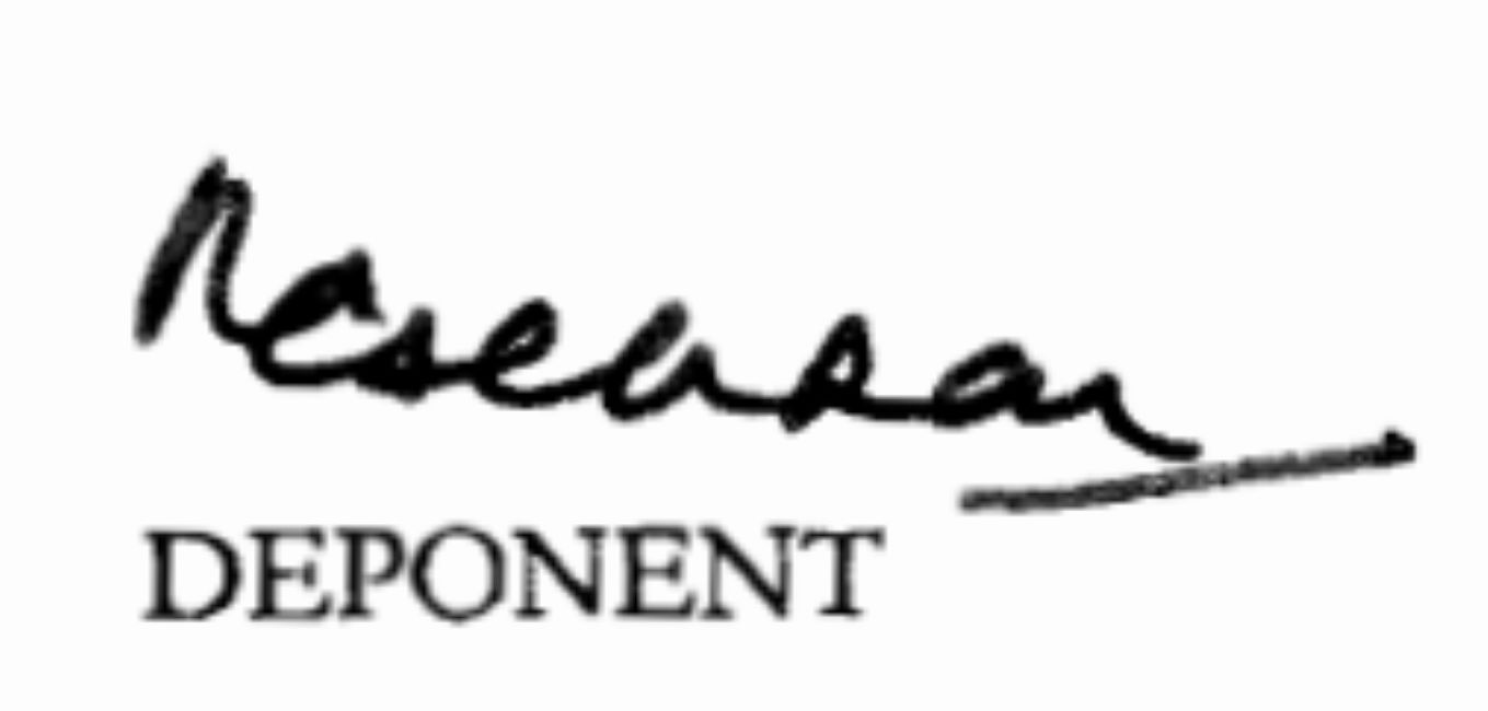 Rajeev Chandrasekhar's signature