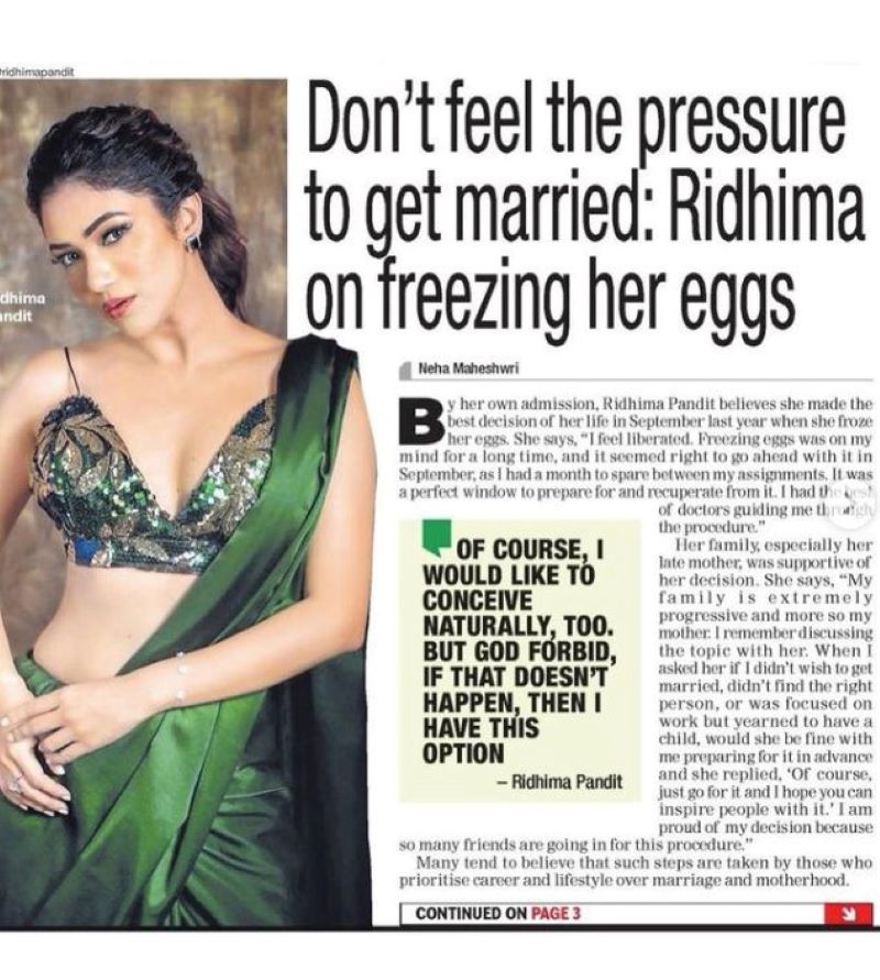 Ridhima's post about eggs