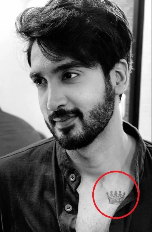 Rohit Raaj's tattoo on his chest
