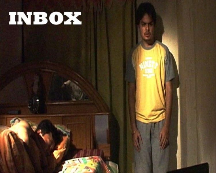 Sandeep Anand in a still from the 2010 short film 'Inbox'