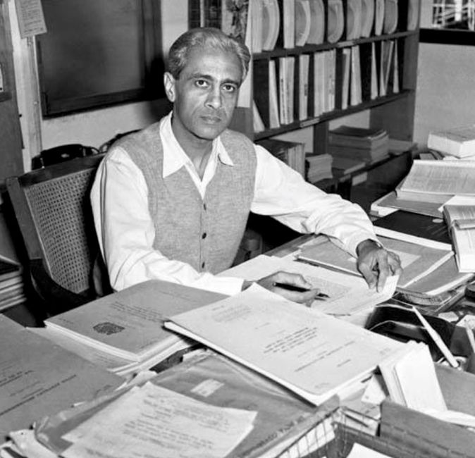 Satish Dhawan at the Indian Institute of Science