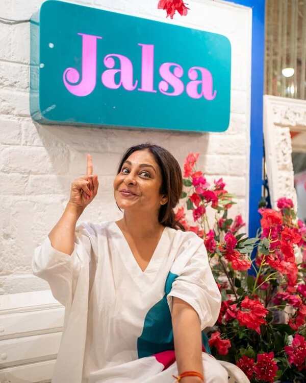 Shefali Shah at her new venture 'Jalsa' in Ahmedabad