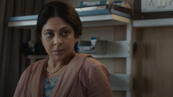 Shefali Shah in a still from the Amazon Prime Video's film 'Jalsa'