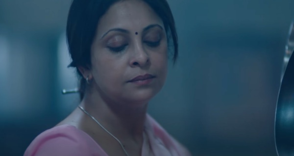 Shefali Shah in a still from the Netflix film ‘Once Again’