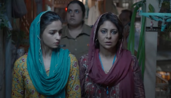 Shefali Shah (right) in a still from the Netflix film 'Darlings'