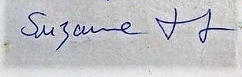 Signature of Suzanne Bernert