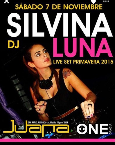 Silvina Luna as DJ