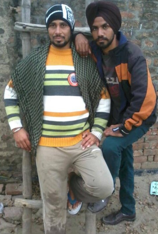 Sukha Duneke (left) when he was out on bail