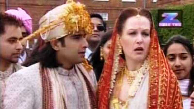 Suzanne Bernert as Catherine in a still from the 2005 Hindi TV series 'Astitva...Ek Prem Kahani'