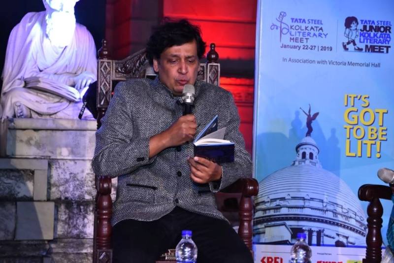 Tabish Khair at Kolkata Literary Meet 2019