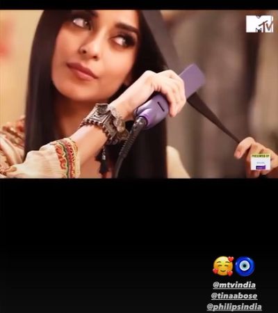 Tanvi Gadkari in TV Commercial