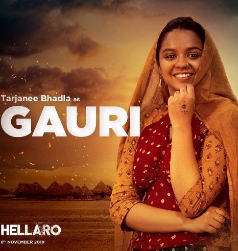 Tarjanee Bhadla in Gujarati film Hellaro (2019)
