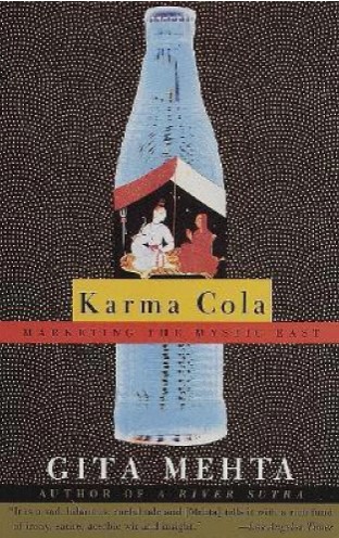The cover of the book Karma Cola